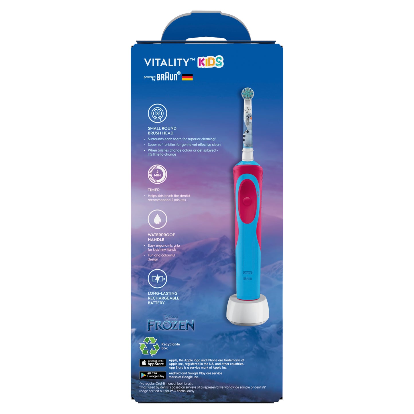 Oral-B Vitality Kids Frozen Electric Toothbrush