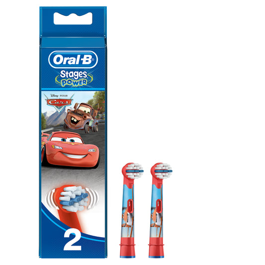 Oral-B Stages Power Kids Cars Electric Toothbrush Replacement Head