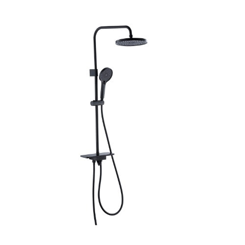 Haustern Beethova Series 3-Ways Shower Column Set Black Colour(HT-BEETOVA-90T-BK)