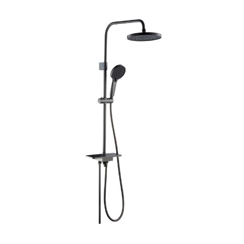 Haustern Beethova Series 3-Ways Shower Column Set Titanium Grey Colour(HT-BEETOVA-90T-TG)