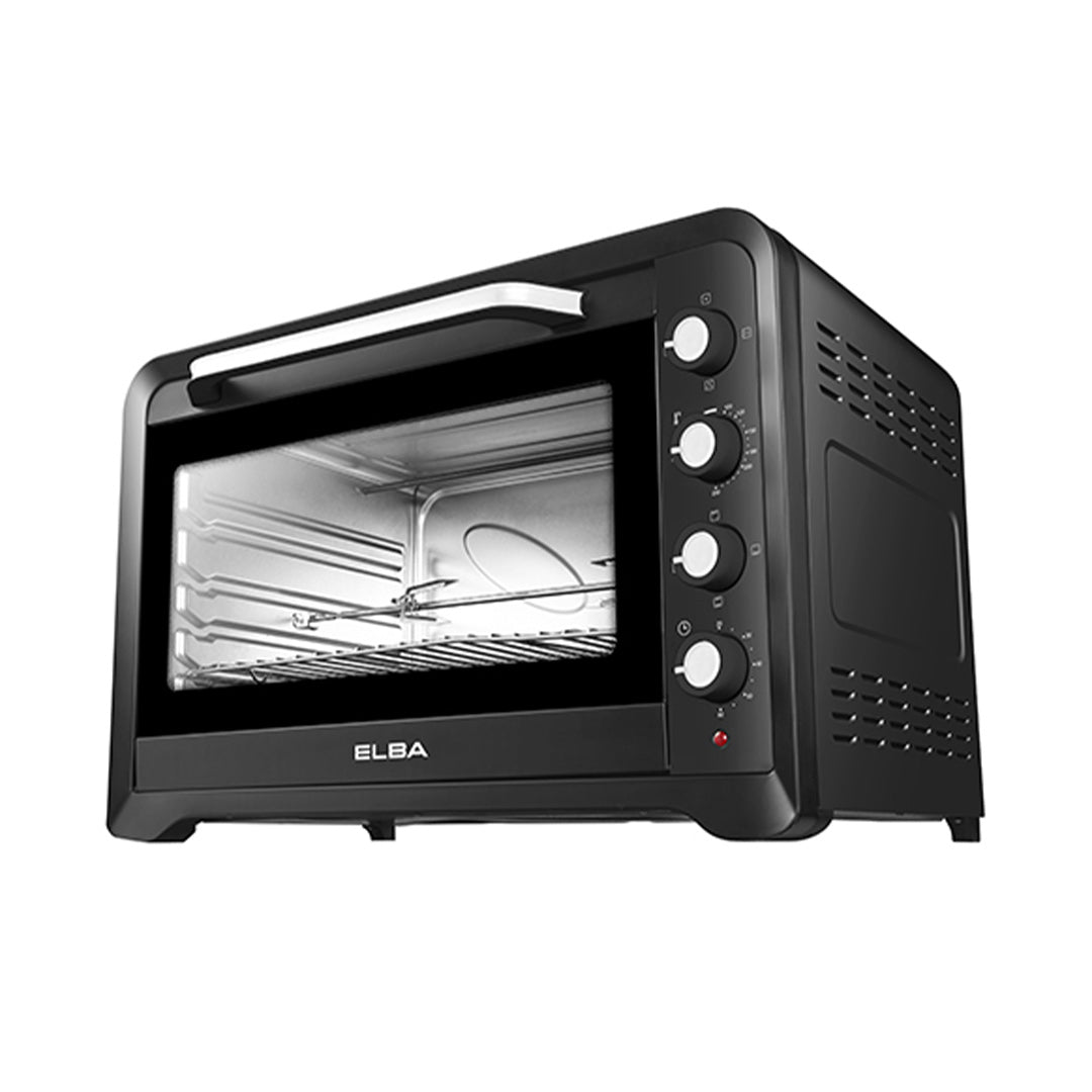 100L Electric Oven EEO-G1029(BK) - 6 Heating Selections Rotisserie & Convention Function Black