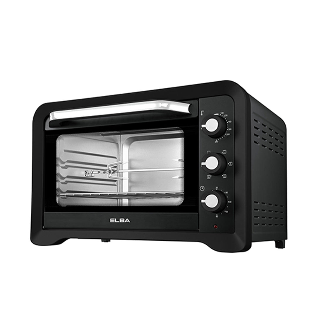 45L Electric Oven EEO-G4529(BK) - 6 Heating Selections, Rotisserie & Convention Function, Black (45L/2000W)