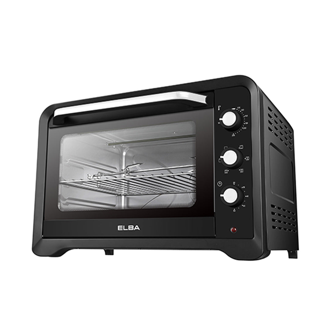 60L Electric Oven EEO-G6029(BK) - 6 Heating Selections, Rotisserie & Convention Function, Black (60L/2200W)