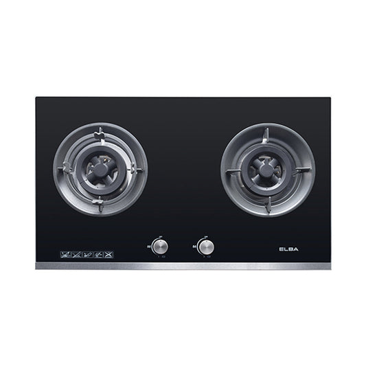Double Burners Built-in Glass Hob EGH-K8742G(BK)