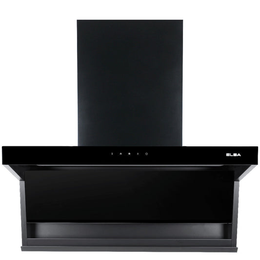 Designer Hood MONZA EH-Q9327ST(BK) - Dual Way Suction