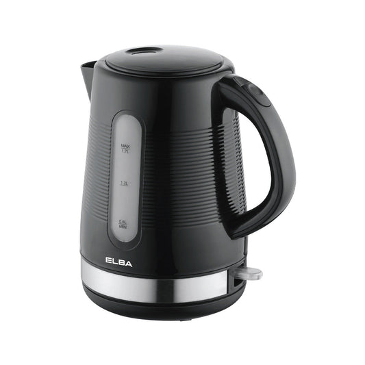 Jug Kettle EJK-J1734(BK) - UK Imported Otter Temperature Controller For Extra Safety - Black (1.7L)