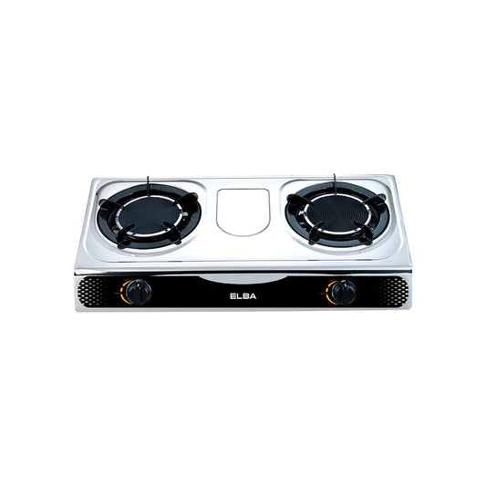 Table Gas Stove EGS-K7162IR(SS) - Automatic Piezo Ignition - (150mm x 150mm Infrared Burner)