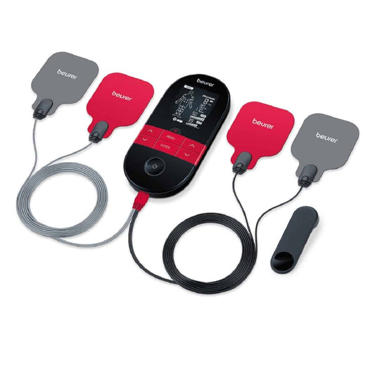 EM 59 TENS EMS with Heat - 4 electrodes