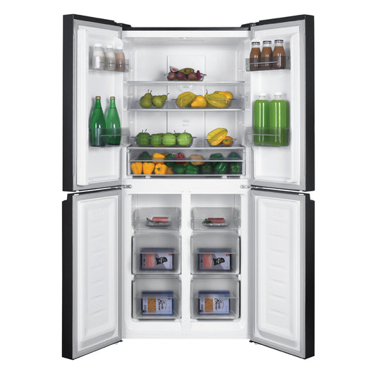 470L Multi Door Refrigerator EMR-R4738IN(GR) Dual Inverter Compressor, Hybrid+ Cooling Function, Anti-Bacteria and Deodorization, Sensor Touch Control Panel, 12 Years Warranty