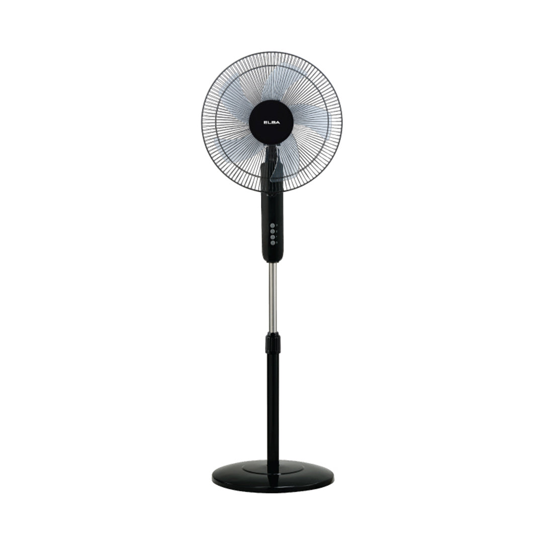 16" Stand Fan ESF-J1656(BK) - 5 Blades - Black (16 inches / 50W)