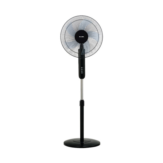 16" Stand Fan ESF-J1656(BK) - 5 Blades - Black (16 inches / 50W)