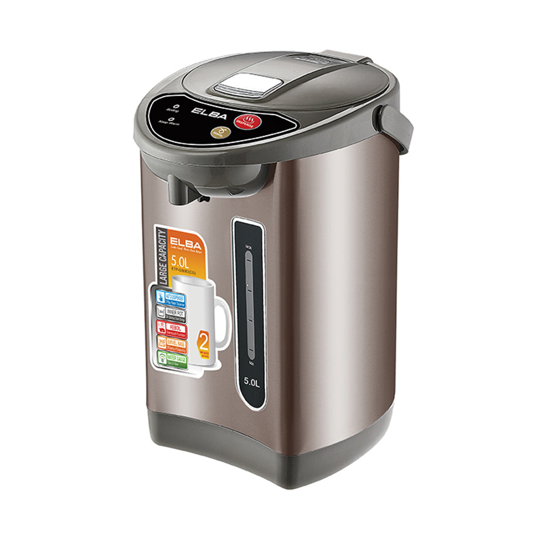 Thermo Pot ETP-G5083(CG) - Round Type Heating Element, White (5L/730W)