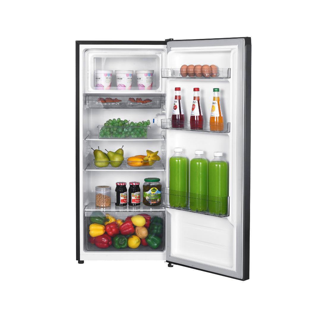 185L Single-Door Fridge ER-Q1858(BK) - 5 Years Compressor Warranty