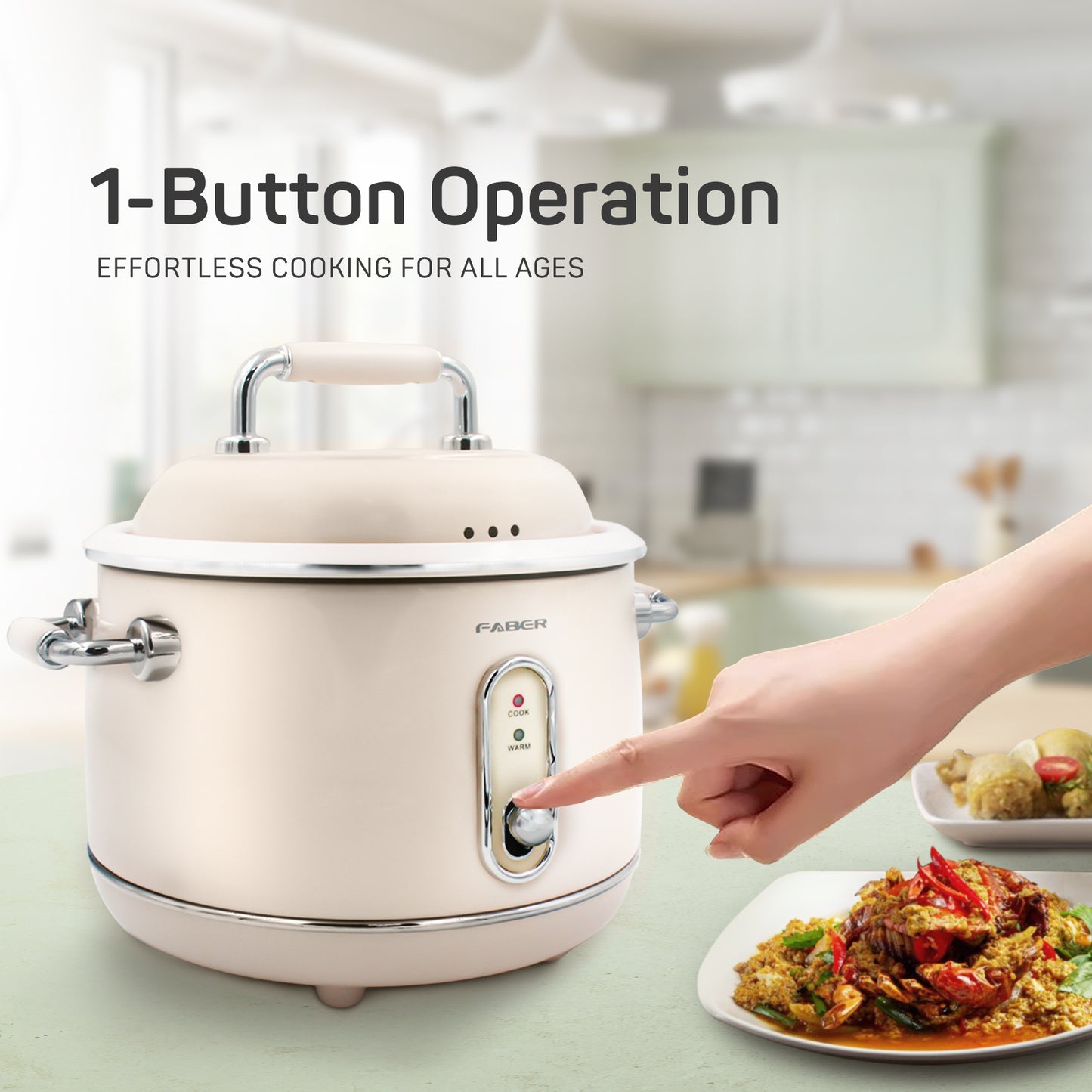 FABER TRADITIONAL RICE COOKER VINTAGE FRC-V401