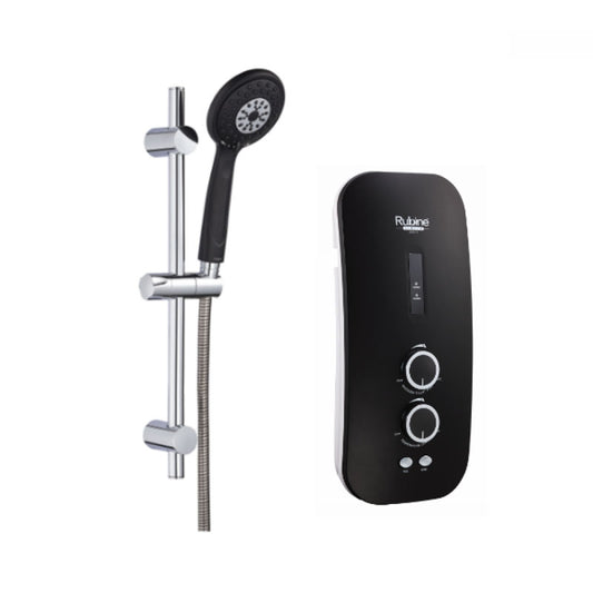 Rubine RWH-SSE891D-BCB Instant Water Heater Inverter DC Pump - Carbon Black