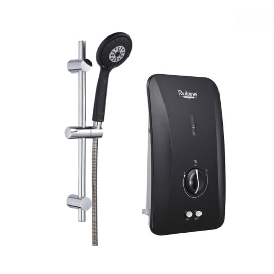 Rubine RWH-FS391D-BCB Instant Water Heater Inverter DC Pump - Carbon Black