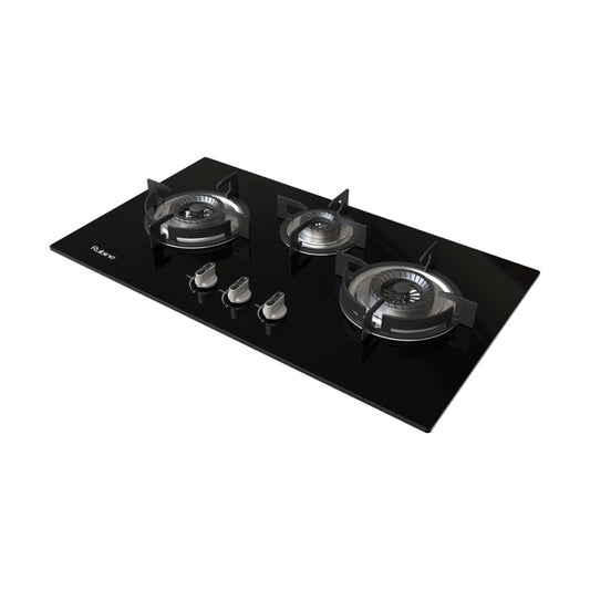 RUBINE GAS HOB - GLASS CALDO3B-BL
