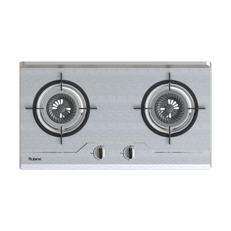 RUBINE GAS HOB - S/STEEL CALDO2B-SS