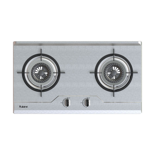 RUBINE GAS HOB - S/STEEL CALDO2B-SS