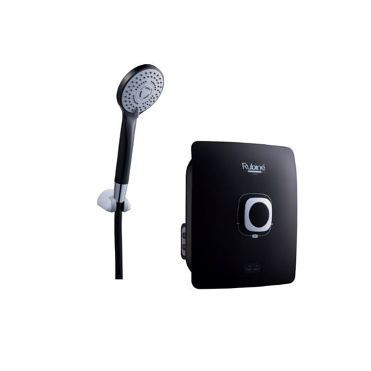 RUBINE RWH-C500N-MASB Instant Water Heater Non Pump - Sand Black