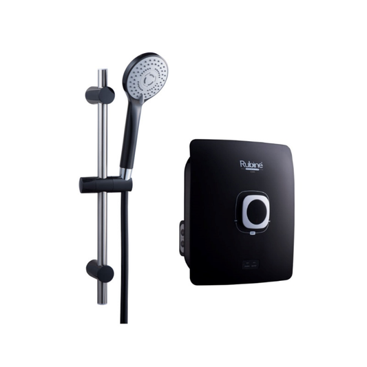 RUBINE RWH-C500N-BSB Instant Water Heater Non Pump - Sand Black