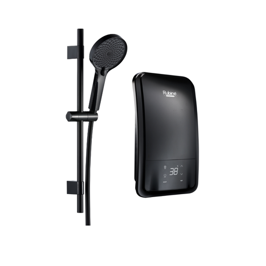 RUBINE IAD SERIES DC PUMP IAD931D-BMB - Metallic Black / Metallic Silver