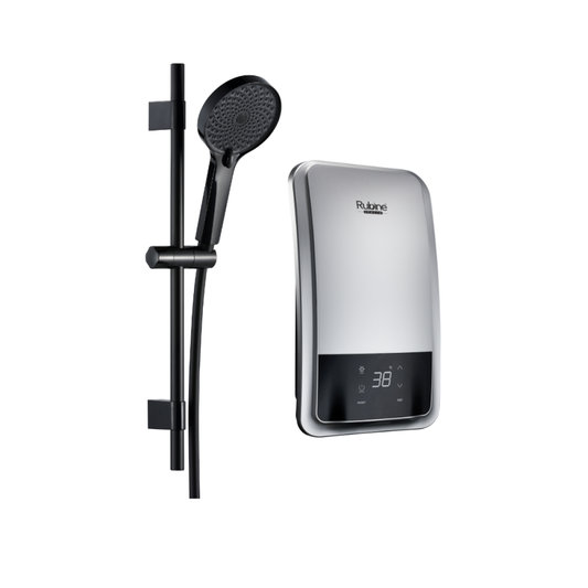 RUBINE IAD SERIES DC PUMP IAD931D-BMB - Metallic Black / Metallic Silver