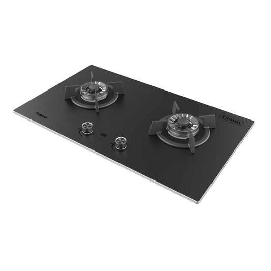 RUBINE GAS HOB - GLASS LAFOSS2B-SK