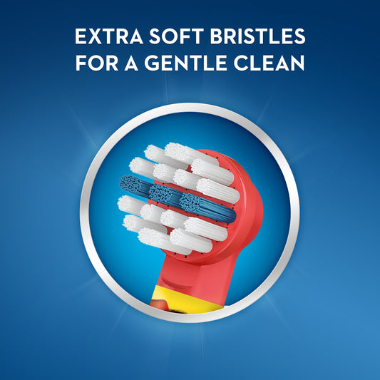 Oral-B Stages Power Kids Cars Electric Toothbrush Replacement Head