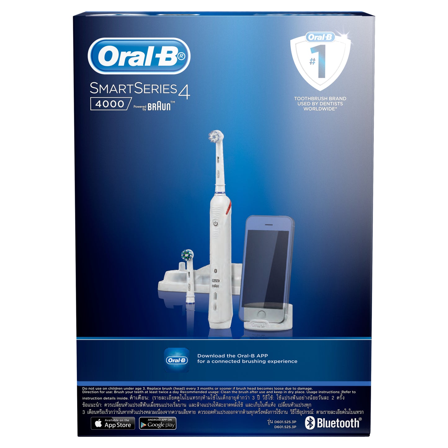 Oral-B Smart 4 4000 Electric Toothbrush