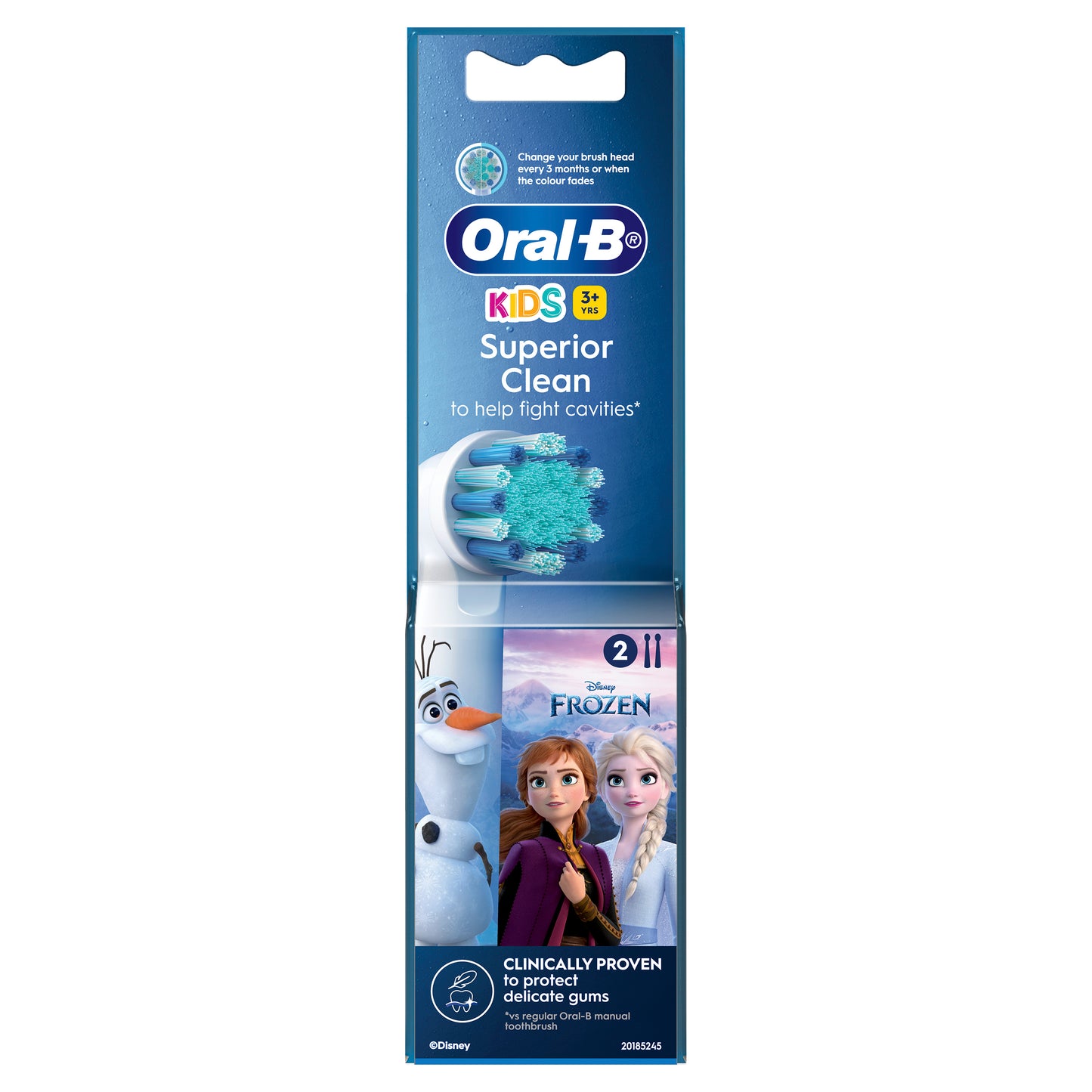 Oral-B Kids Frozen Electric Toothbrush Replacement Head