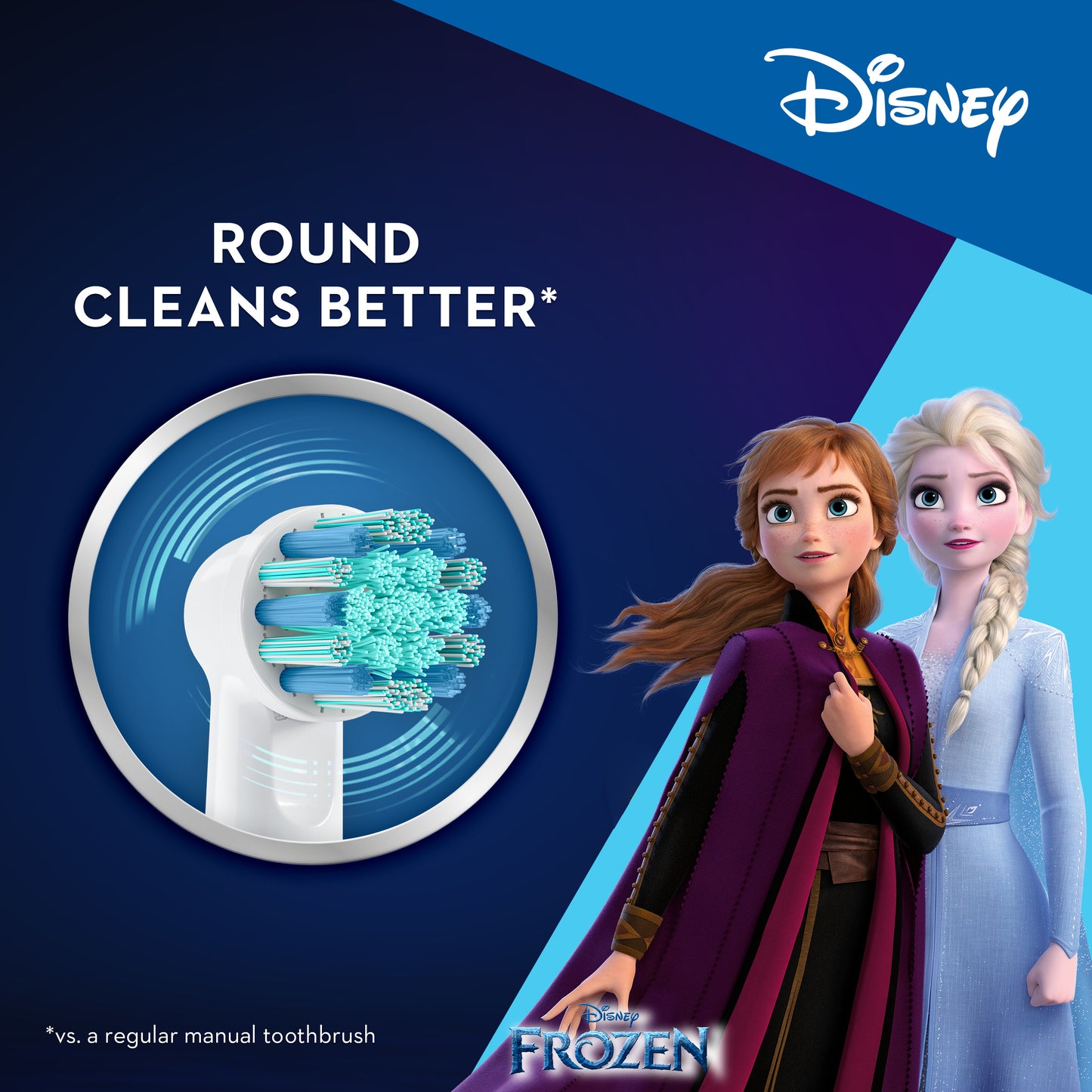 Oral-B Kids Frozen Electric Toothbrush Replacement Head