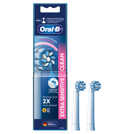 Oral-B Extra Sensitive Clean Electric Toothbrush Replacement Head
