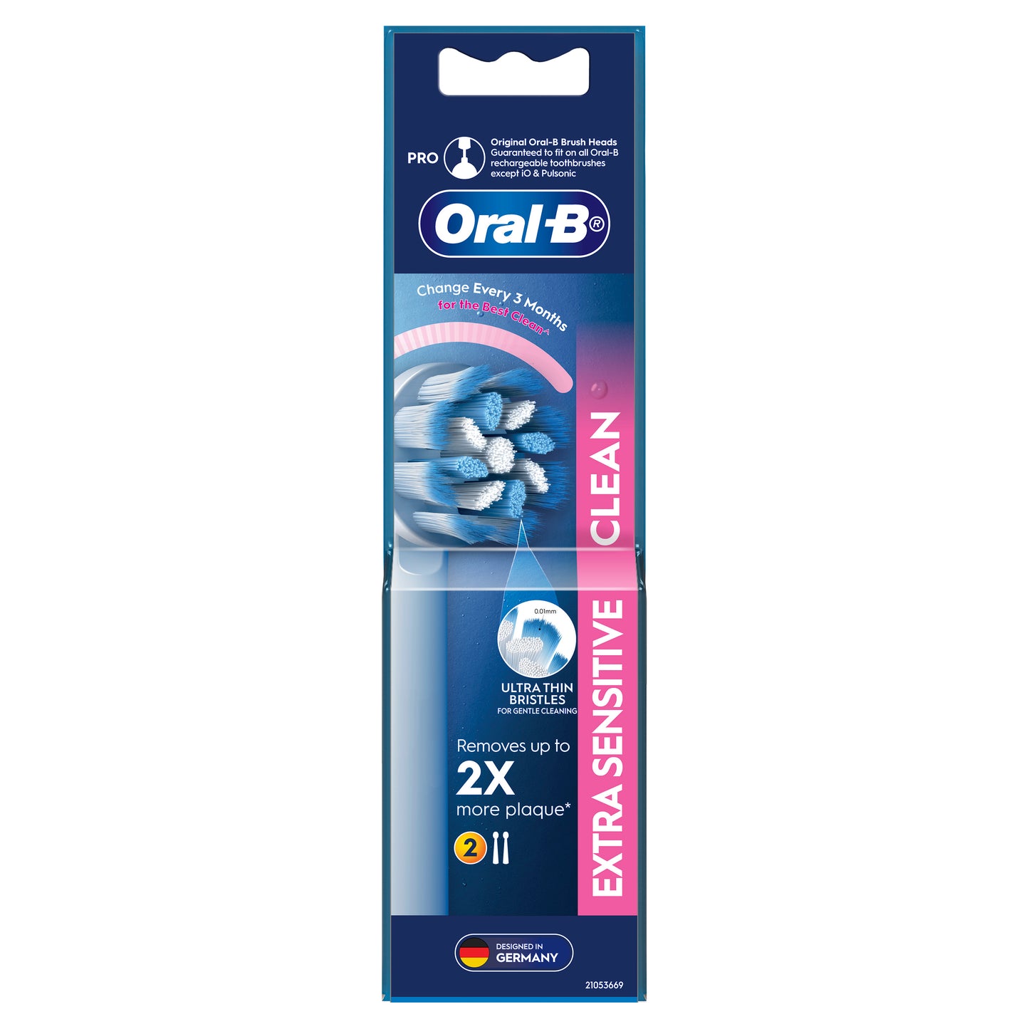 Oral-B Extra Sensitive Clean Electric Toothbrush Replacement Head