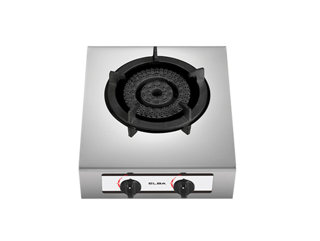 Semi-Commercial Gas Stove EGS-K6081(SS) - Double Knob Control (6.8kW)