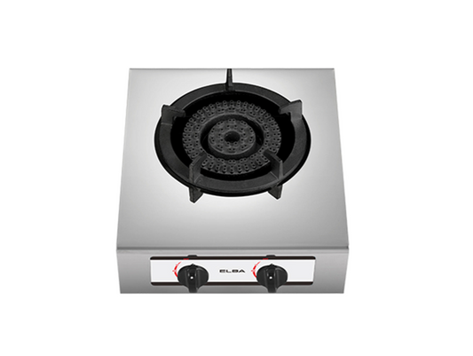 Semi-Commercial Gas Stove EGS-K6081(SS) - Double Knob Control (6.8kW)