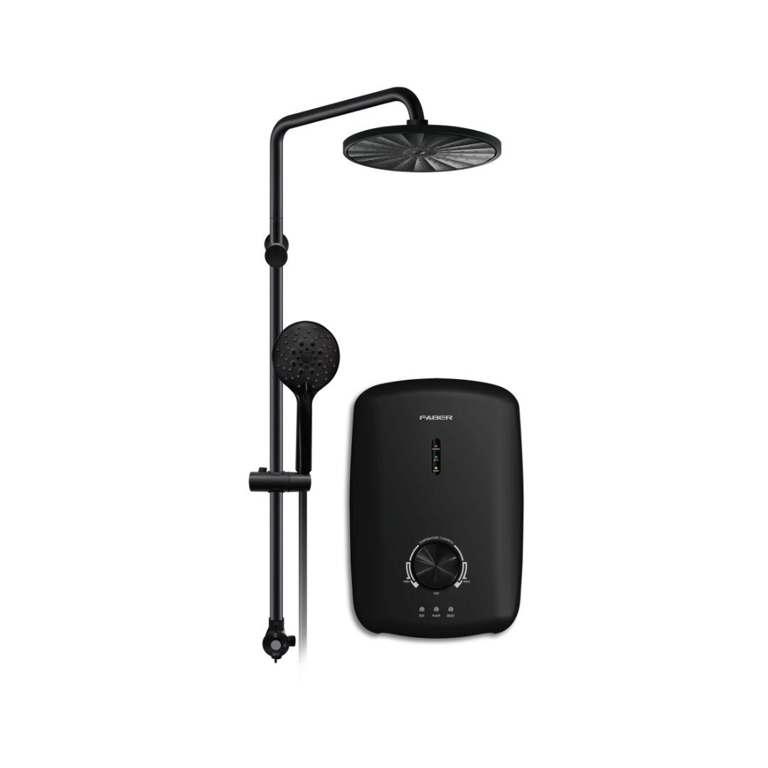 Faber W/Heater Fwh Dcrs-3759Bk