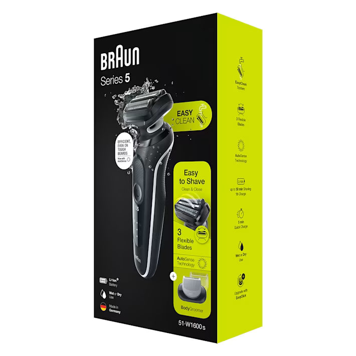 BRAUN SHAVER 51-W1600S