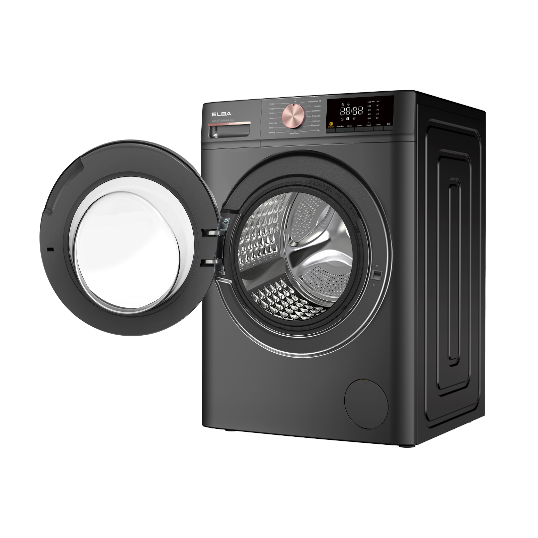 8KG Front Loading Washer EWF-S8070IN(GR) - 16 Washing Programmes, Power BLDC Inverter