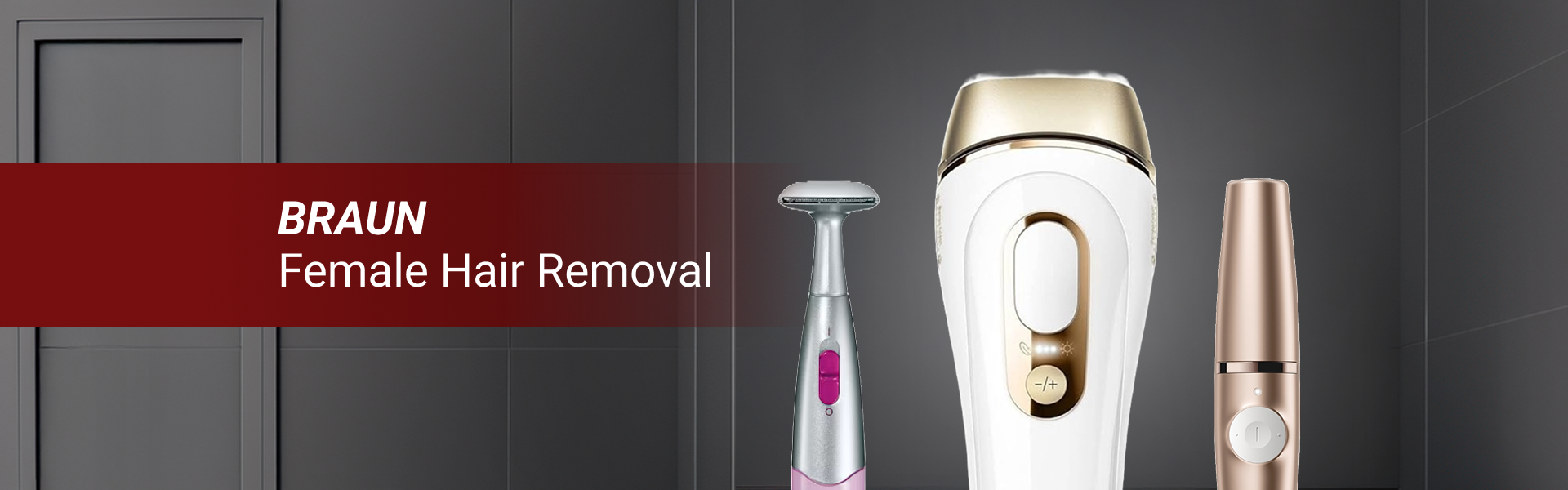 [Braun] Female Hair Removal