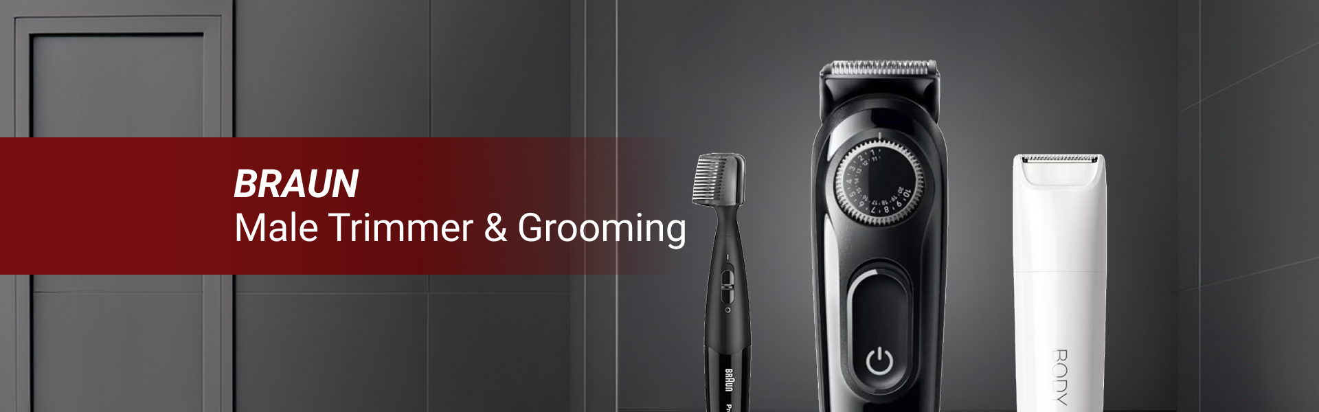 [Braun] Male Trimmer & Grooming
