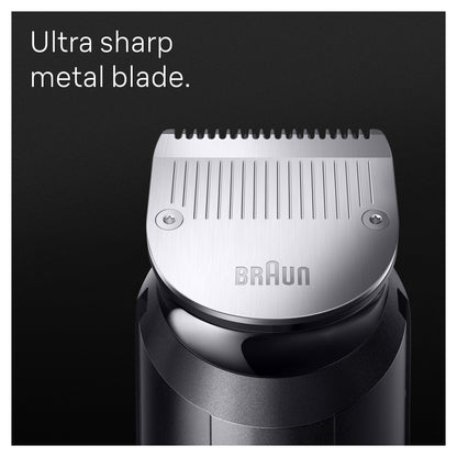 BRAUN ALL-IN-ONE STYLE KIT SERIES 7 7420, 10-IN-1 KIT FOR BEARD, HAIR, MANSCAPING & MORE