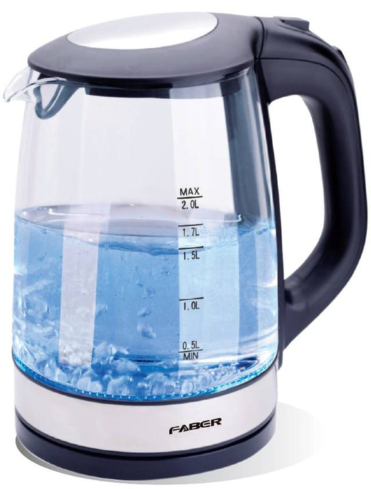Faber Water Kettle Fck Cristallo 180 Bk
