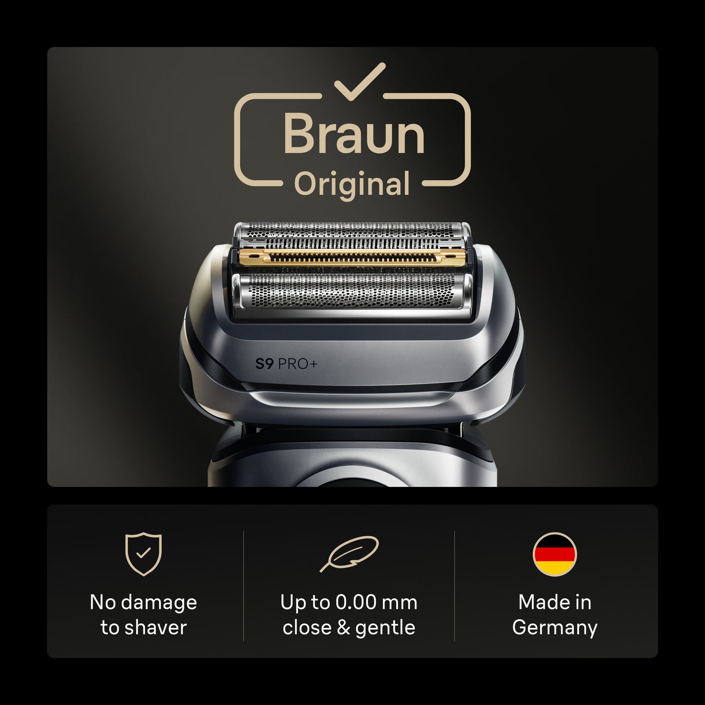 BRAUN SERIES 9 PRO SHAVER HEAD 96M