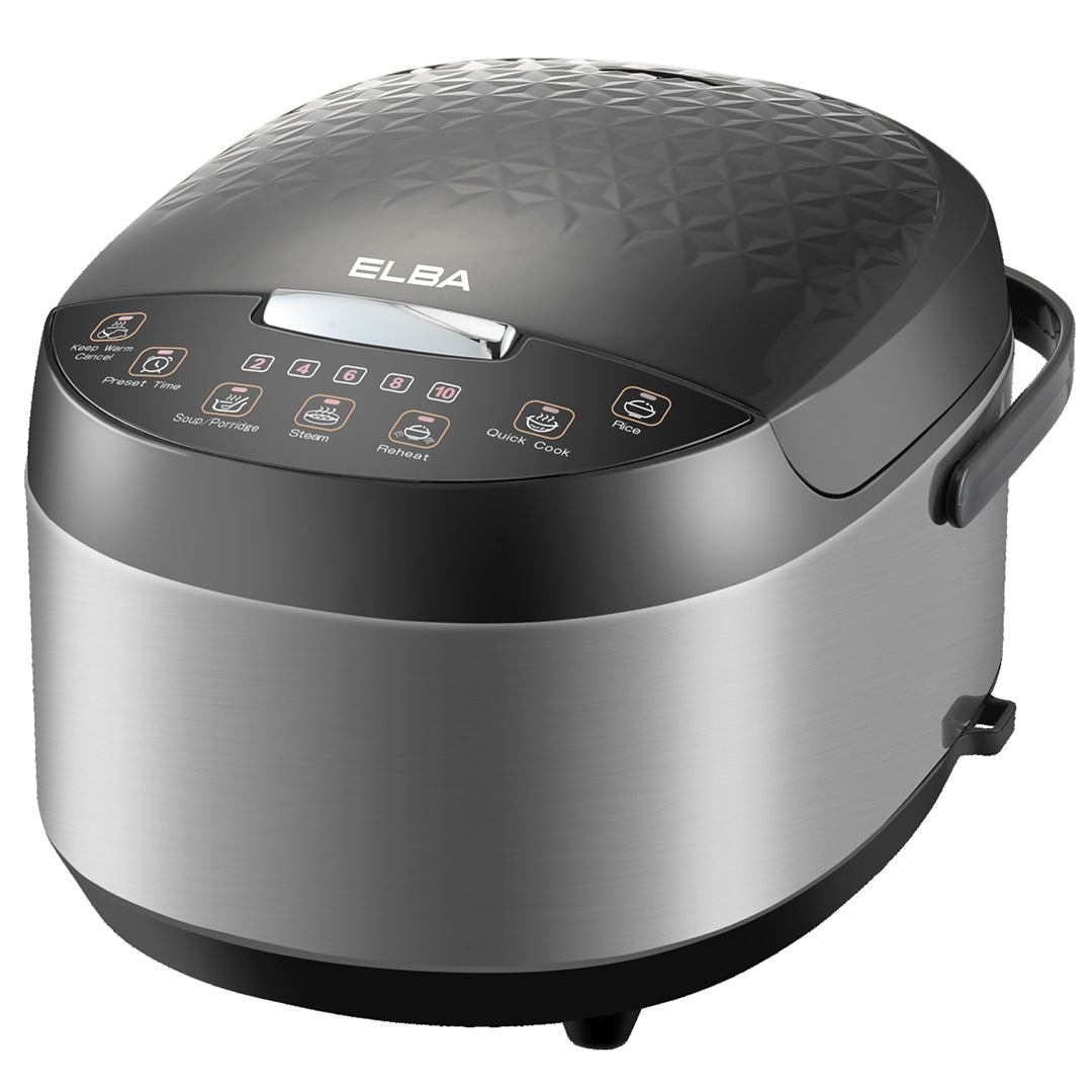 Microcomputer Rice Cooker ERC-N1883D(SS) - Teflon non stick coating, Stainless Steel (1.8L)