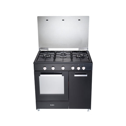 90cm Gas Cooker with Gas Oven EGC-C9703G(BK) 70L Oven Capacity