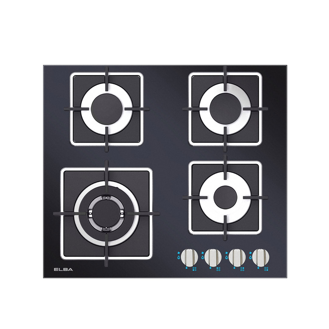 Four Burners Built-in Glass Hob EGH-G6404G(BK)