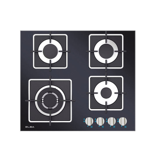 Four Burners Built-in Glass Hob EGH-G6404G(BK)