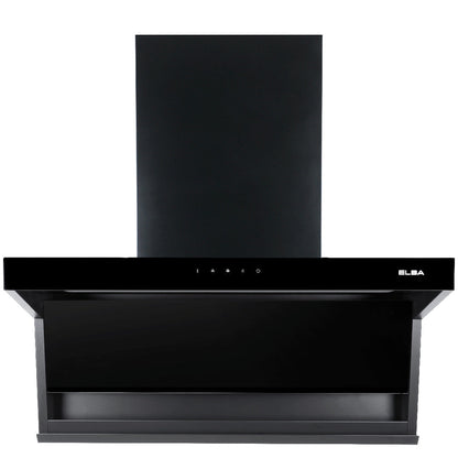 Designer Hood MONZA EH-Q9327ST(BK) - Dual Way Suction