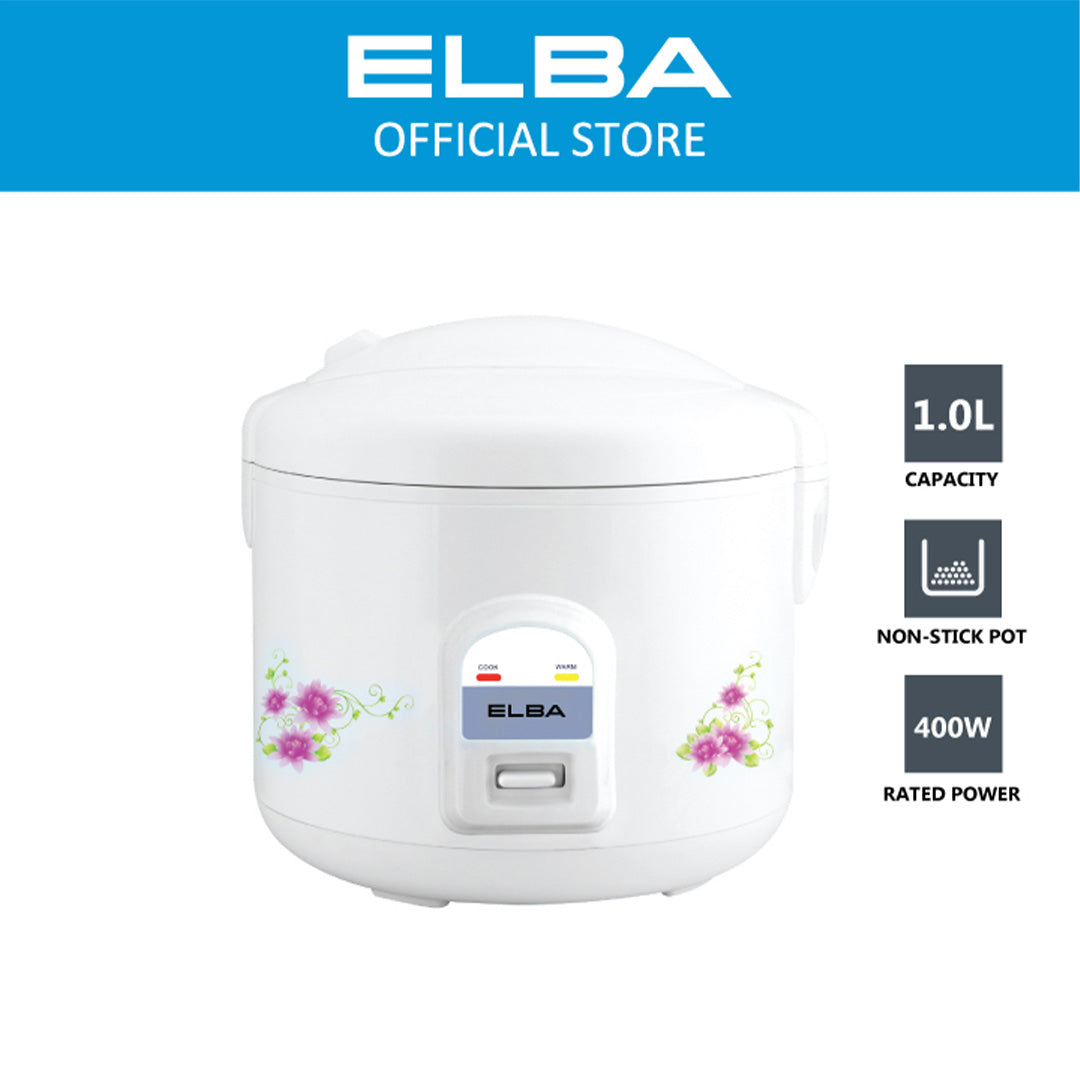 1.0L Jar Rice Cooker ERC-E1031(WH) - White